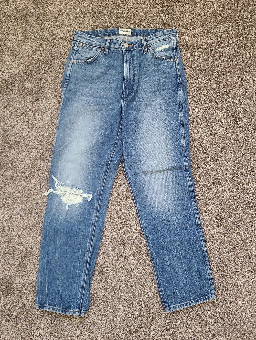 Women's Wrangler Denim Jeans Size 10 Or 30